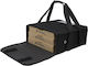 Insulated Delivery Pizza Transport Thermal Bag Handles 3 Large Black