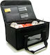 Delivery Bag Cafe Eight-Seat No3 Rack 42x22x22 LC018 Transport Bag Thermal Bag Brown Beverages 8 Seats