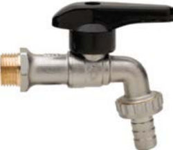 Bresciane Rubinetterie 1' Ball Outdoor Faucet