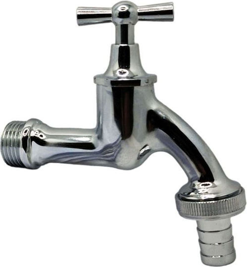 Decorative Chrome Outdoor Faucet 1/2" Rotating 200t Remer