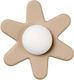 Silicon Παιχνίδι Μπάνιου Spinner Μπεζ