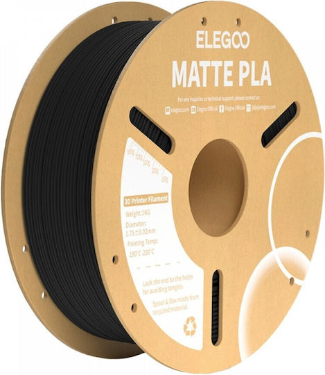 Elegoo PLA 3D Принтер Филамент 1.75мм Черен 1кг