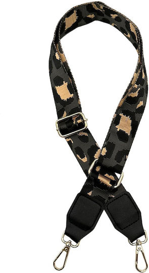 Bb3 Imanτας Leinen Taschenriemen Verstellbar 4cm Gelbes Schwarz Graues Farb