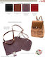 Backpack Tasche Erstellungsset Rote Farbe Kode 6 Stafil