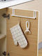 Metallic Kitchen Hanger 27.5x6.5x7cm White