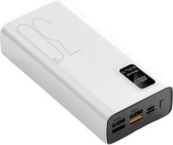 ET-Q8 Външна батерия 30000mAh 22.5W с 4 USB-A п...