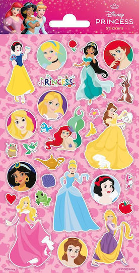 Funny Products Disney Princess Sticker Sheet Stickers