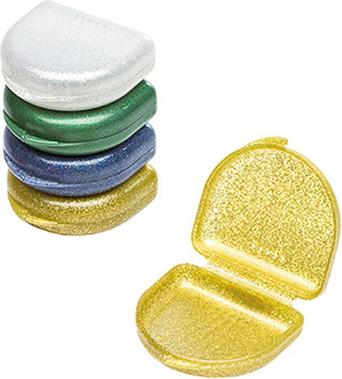 Larident Orthodontic Shallow Case Blue Glitter 1pc