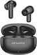 Awei T71 In-ear Bluetooth Handsfree Ακουστικά με Αντοχή στον Ιδρώτα και Θήκη Φόρτισης Μαύρα