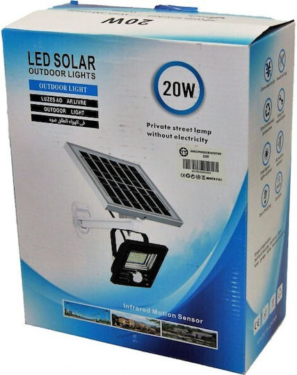 Solar LED Flutlichter 20W mit Bewegungssensor