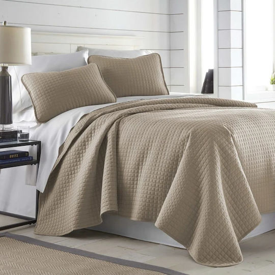 Blanc de Blanc Blanket Hotel Queen Size L250xW260cm. Beige