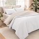 Blanc de Blanc Bettdecke Hotel Einzeln L250xW160cm. Weiß