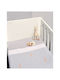 Baby Oliver Set Baby Cradle Cotton Gray Sheets 75x110cm 2 Pieces