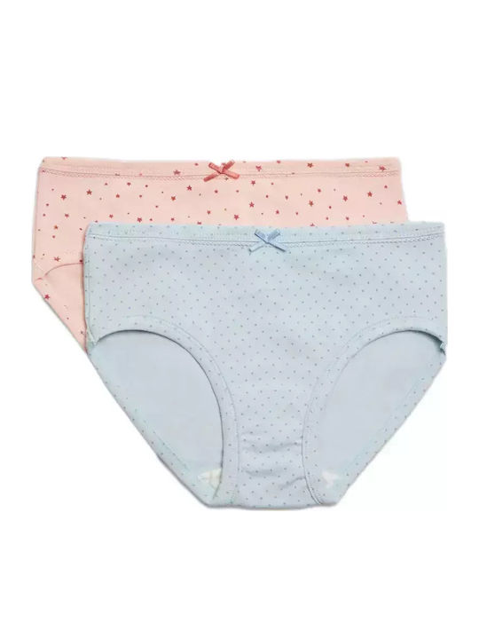 Ysabel Mora Set chiloței pentru copii Salmon-light blue