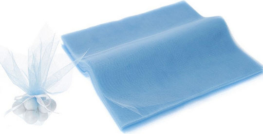 Greek Tulle Square Piece 35x35cm 100 Pieces Blue