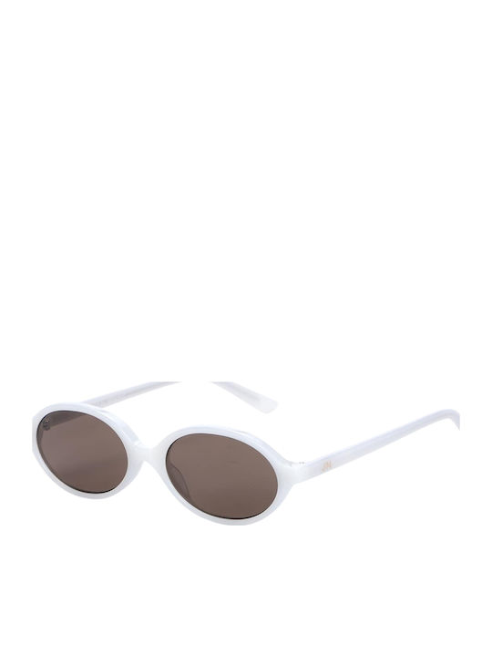 JohNocera Women's Sunglasses with White Plastic Frame MINA/262-C4-5317