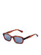 JohNocera Unisex Sunglasses with Orange Plastic Frame and Orange Lens LUNA/236-C2-5223