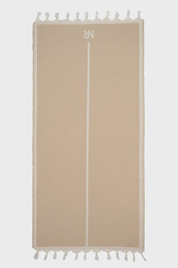 Nadia Rapti Strandtuch Baumwolle Beige
