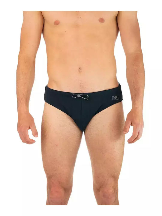 Herren Badebekleidung Slip Armani Blu