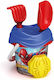 Kinder Strandspielzeug Eimer Spider-man Formen Adriatic 20344