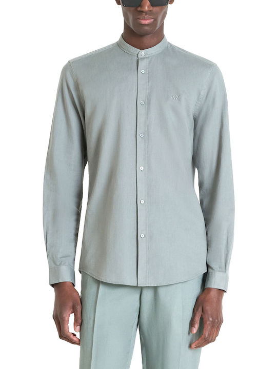 Antony Morato Toledo Long-sleeved Linen Shirt G...