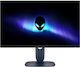 Dell Alienware AW2725DM IPS HDR Монитор 27" QHD 2560x1440 180Hz с Време на Реакция 4ms GTG Сив