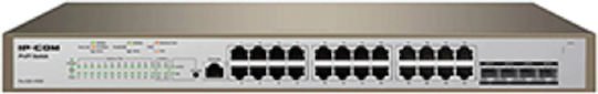 IP-COM PRO-S24-410W Managed L3 PoE+ Switch με 24 Θύρες Gigabit (1Gbps) Ethernet και 4 SFP Θύρες