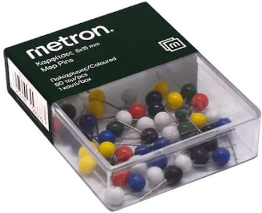 Колела Metron Капачета Кутия Пластмасова 50 Бройки Асорти