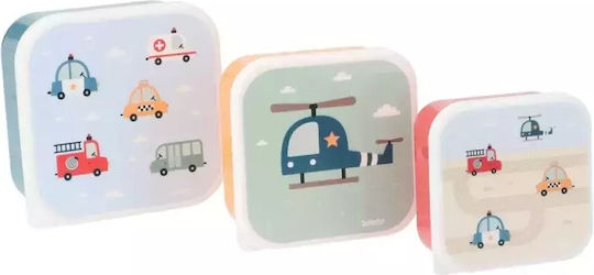 Cars Plastik Kinder Lunchset 0.5Es Hellblau