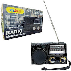 Andowl Q-SY621 Portable Radio Battery Black