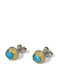Earrings made of Silver Gold Plated
