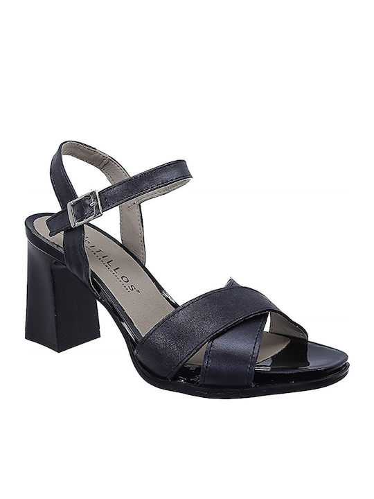 5182 Leather Sandals Anatomic Black