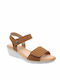 Anatomic Women's Leather Platform Shoes Tabac Brown