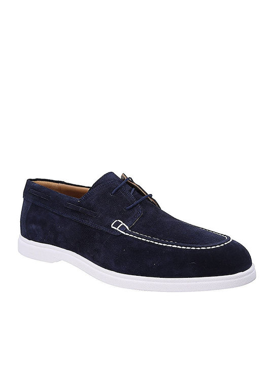 Men's Suede Casual Shoes Blue