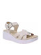 Anatomische Damenplattformen Beige