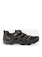 Leder Herrensandalen in Schwarz Farbe