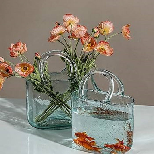 Set de 3 Decor pentru Masă din Sticlă 19x19cm