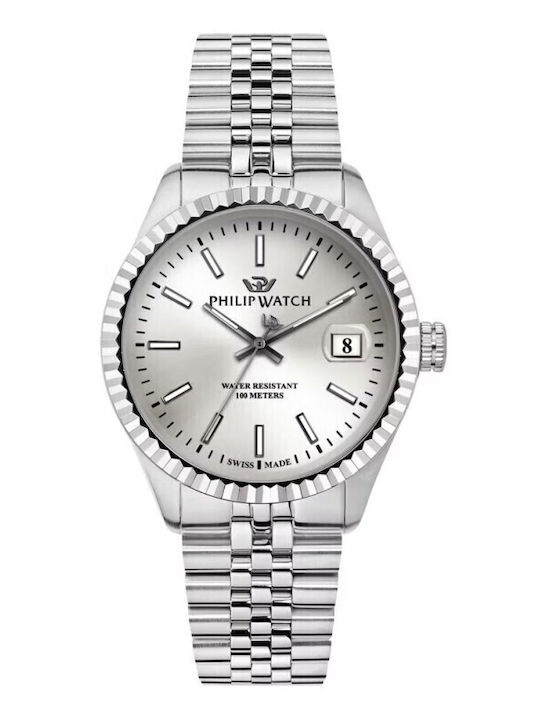 Philip Watch Caribe Ceas Bărbați 39mm Baterie c...
