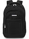 Zagatto Tasche Rucksack für Laptop 17.3" in Schwarz Farbe ZG700
