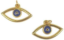 Metall Vergoldung 2,5cm Set/10 Blau Navy