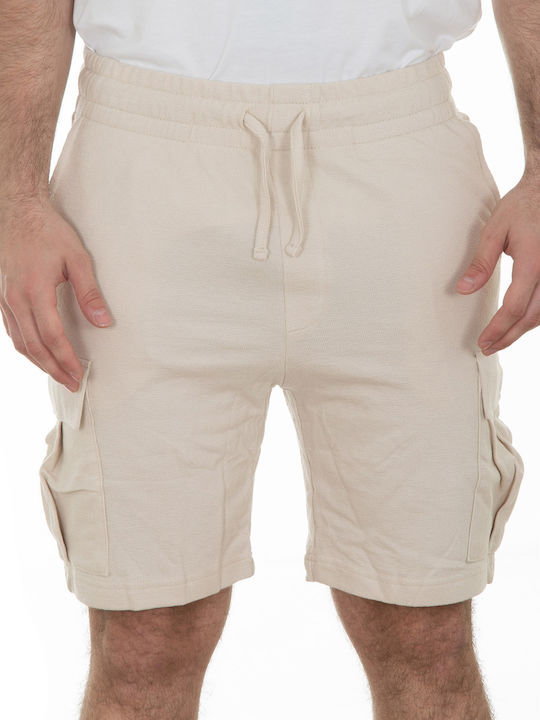 Jack & Jones Αθλητική Ανδρική Βερμούδα Moonbeam...