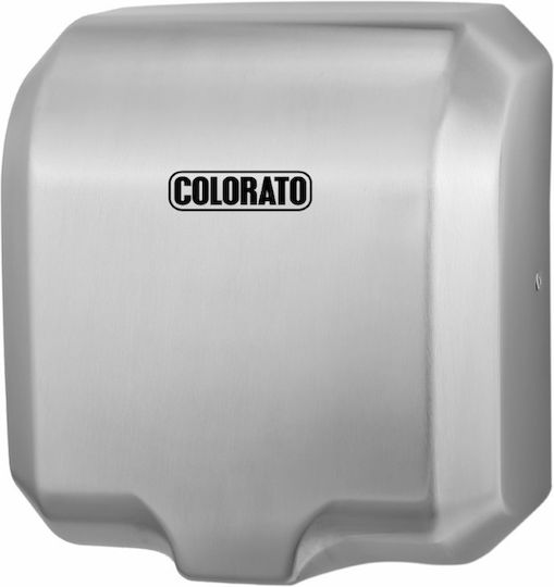 Colorato Stainless Steel Hand Dryer with Sensor in Gray Color 0.55kW CLHD-180SB/180SS