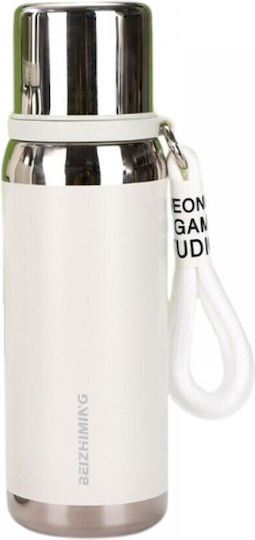 Portable Bottle-Thermos Bottle Thermos Stainless Steel / Plastic 800ml White