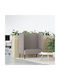 Colțar Canapea Cu Unghi Reversibil Tabac Maro 109x56x121cm
