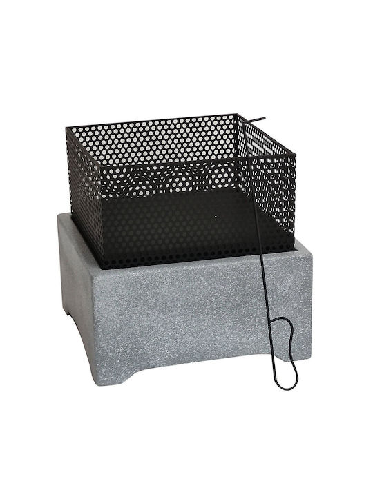 Activa Декоративна ваза Камък Сив 35x35x35см 1бр