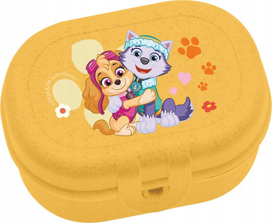 Paw Patrol Plastic Kids' Food Container Yellow