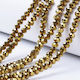 Swarowski Kristalle Gold 2mm 150 Stück