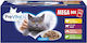 PreVital Wet Food for Cats in Pouches with Salmon, Liver and Chicken Grain-Free 40x100gr