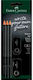 Writing Set Faber-castell Black Triangular B 5 Pieces