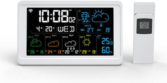 AlecoAir M40CLIMA Wireless Stație meteorologică Digital De masă AlecoAir M40CLIMA Wireless Stație meteorologică Digital De masă
